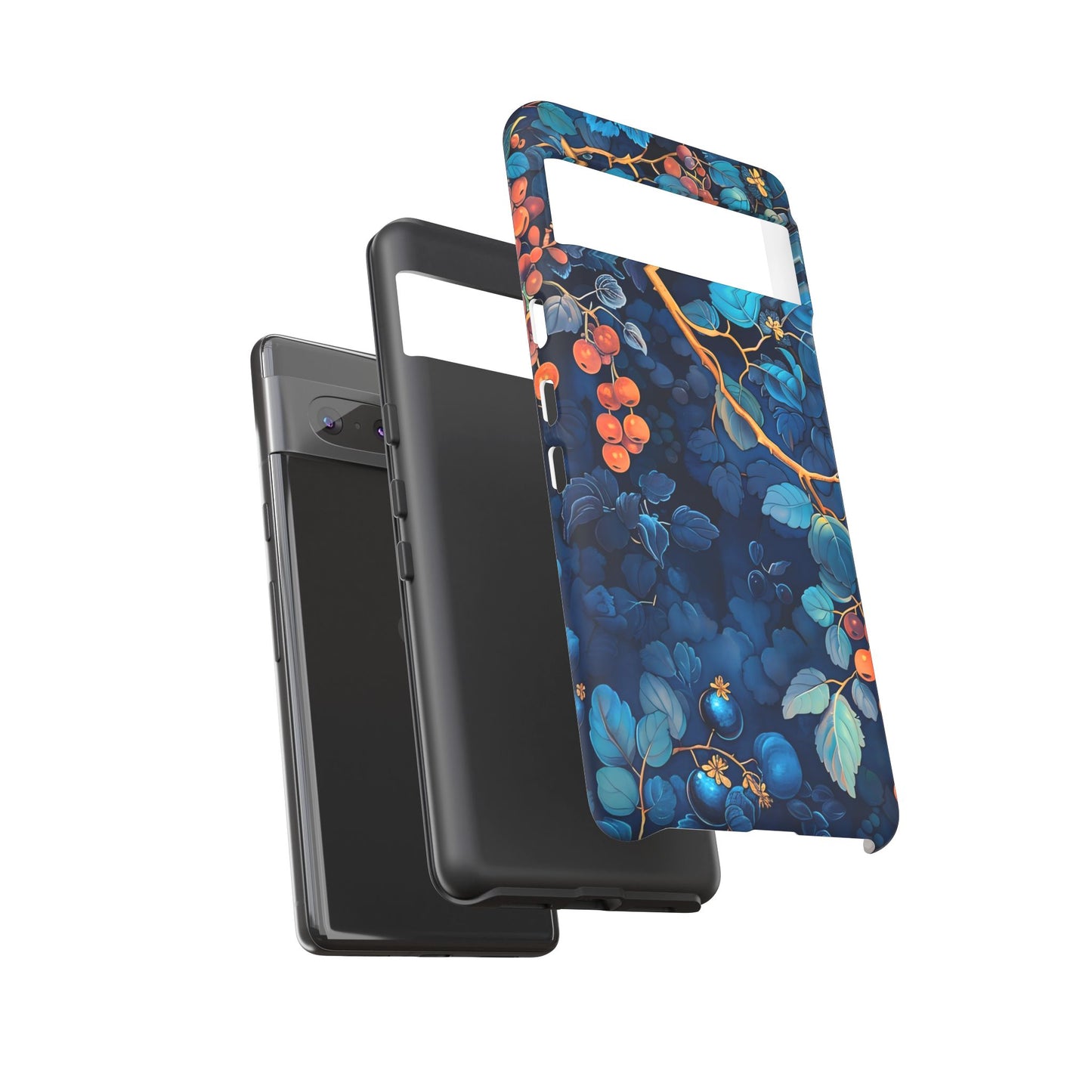 Artistic Phone Case with Floral Design, Tough Cases for iPhone, Nature-Inspired Accessory, Unique Gift for Her, Protective Cover