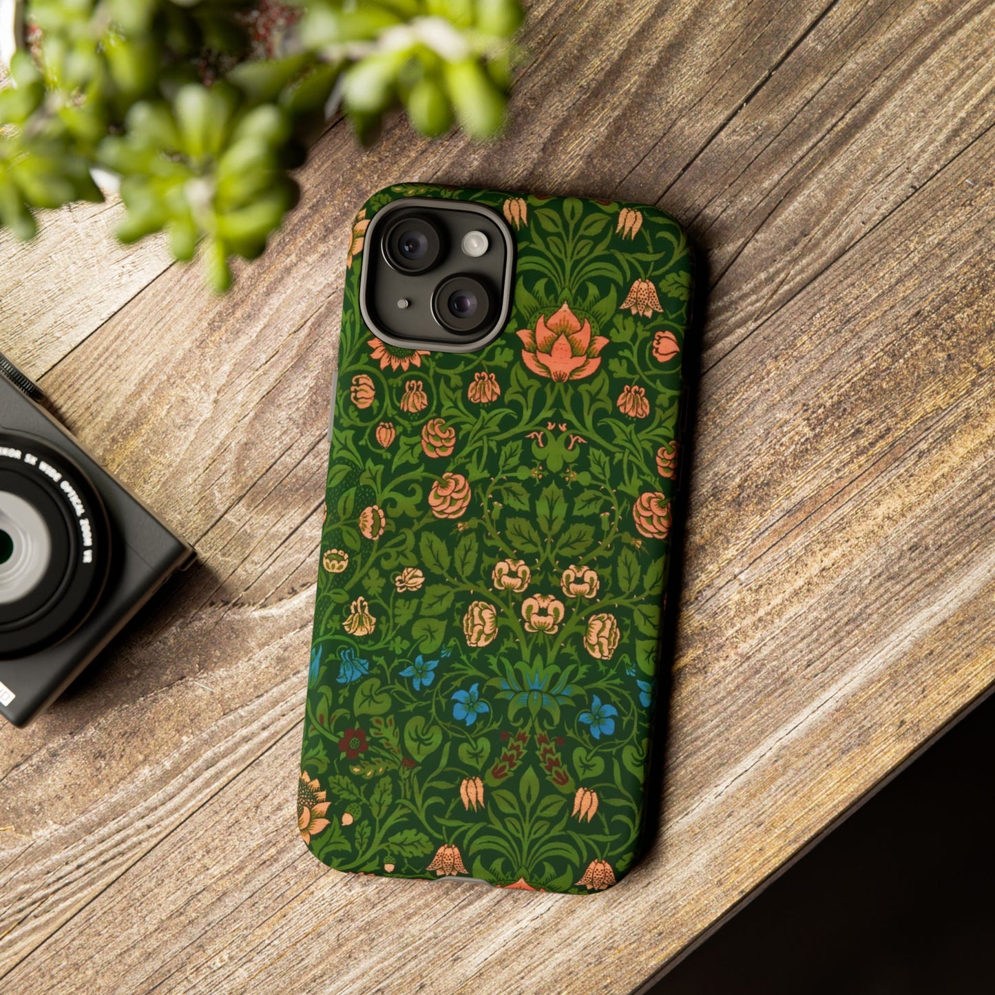 Crimson Leaf Whirl – Phone Case - Tough Cases