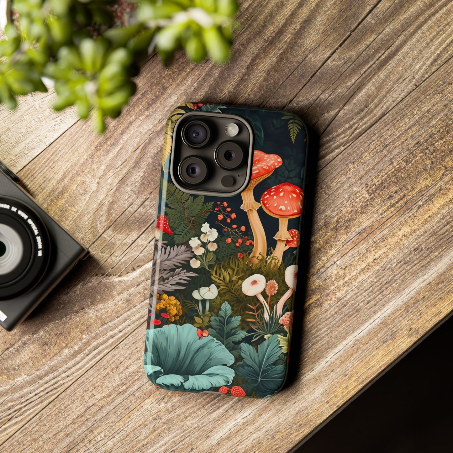 Floral Phone Case - Tough Cases, Nature Lover Gift, Eco-Friendly, Trendy Tech Accessory, Unique Design, Perfect for All Occasions