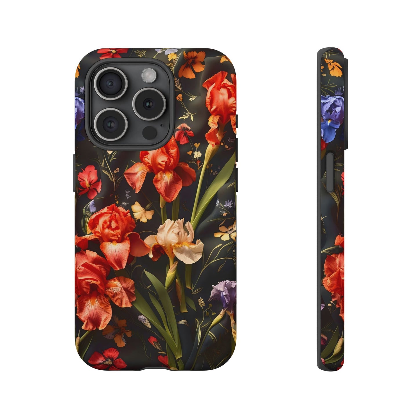 Floral Tough Case for Phone, Durable Protective Phone Cover, Gift for Flower Lovers, Phone Accessories, Spring Vibes