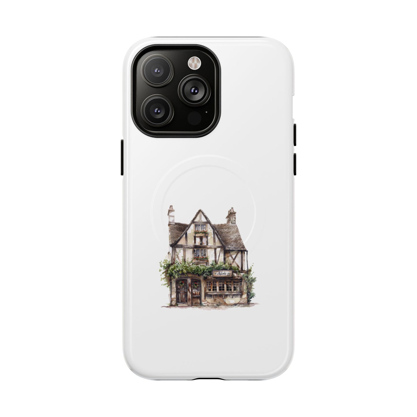 Charming Cottage Magnetic Phone Case, Tough Cell Phone Cover, Unique Gift for Home Lovers, Holiday Essentials, Customizable Design
