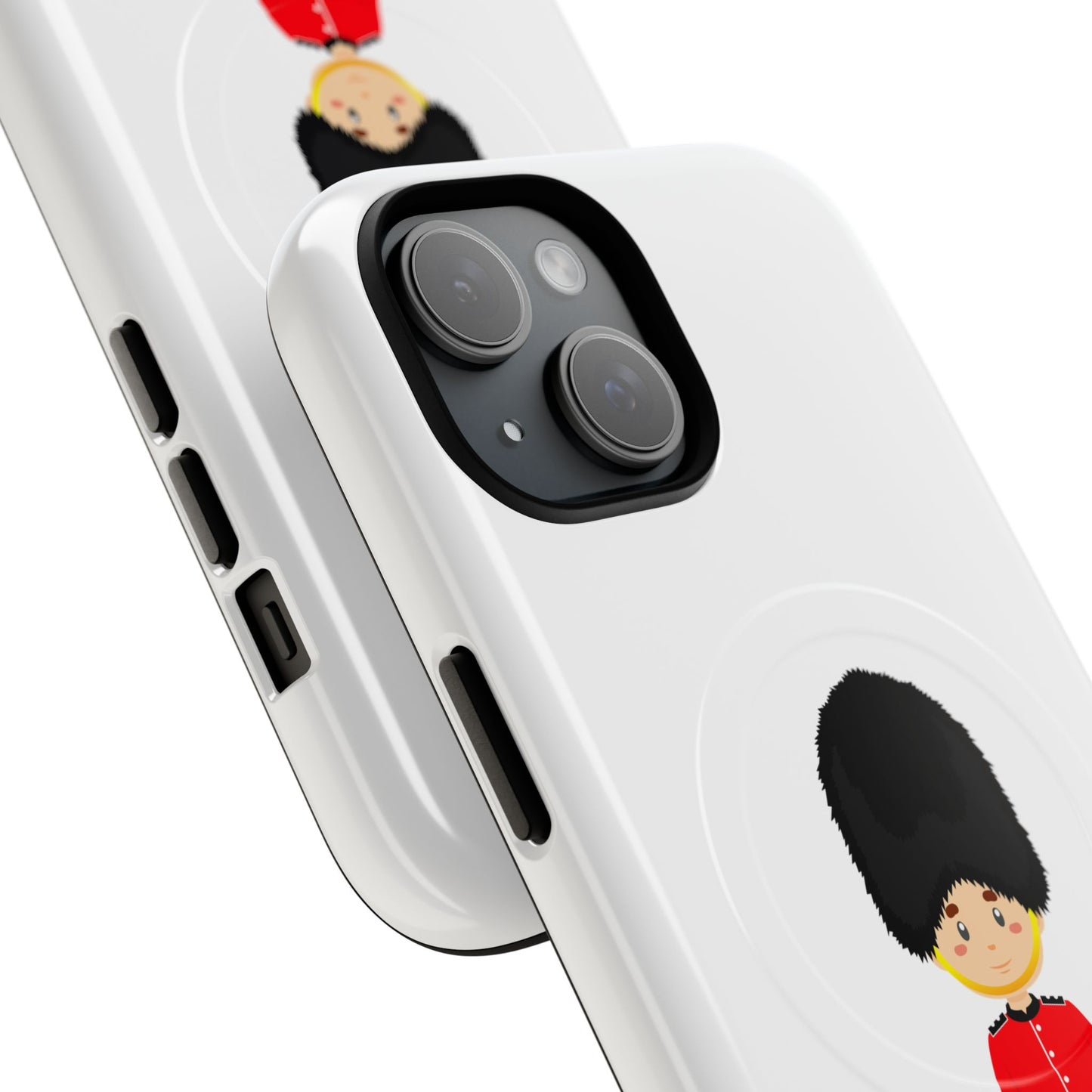 Tough Magnetic Phone Cases with Royal Guard Design - Fun Gift for Kids, Phone Protection, Unique Accessories, Birthday Present, Holiday Gift
