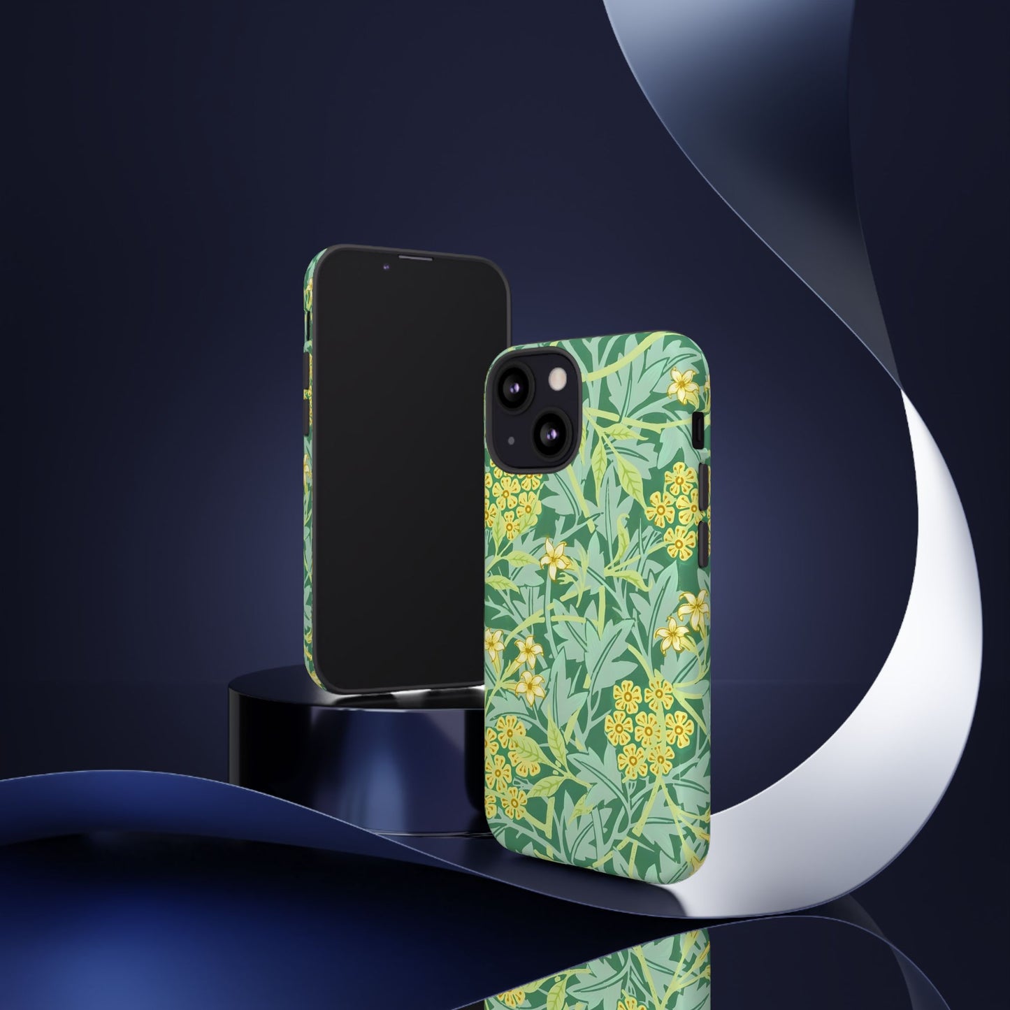 Tough Cases Organic Floral Phone Case, Stylish iPhone Cover, Eco-Friendly Gift, Nature Lover Accessory, Spring Decor, Unique Phone Protector