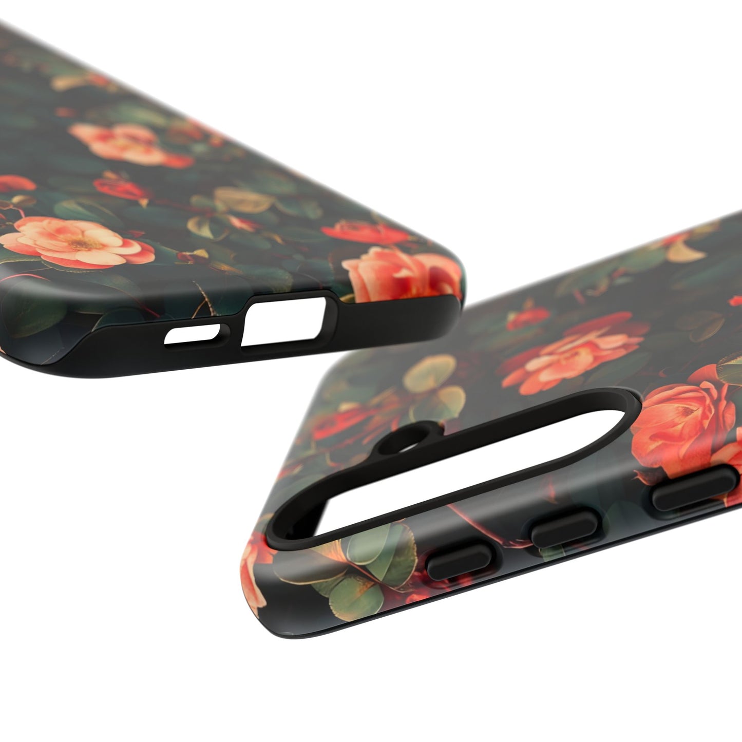 Floral Phone Case - Elegant Floral Design, Tough Protective Case, Perfect Gift for Her, Trendy Phone Accessories, Mother’s Day, Birthday