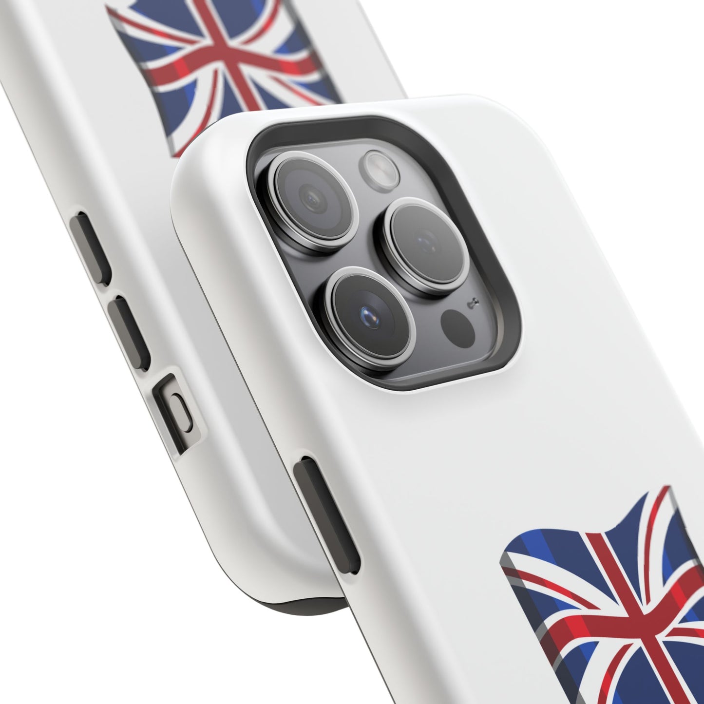 UK Flag Magnetic Phone Case, Durable Tough Cover, Gift for Patriots, Ideal for Travelers, Accessories for Holidays