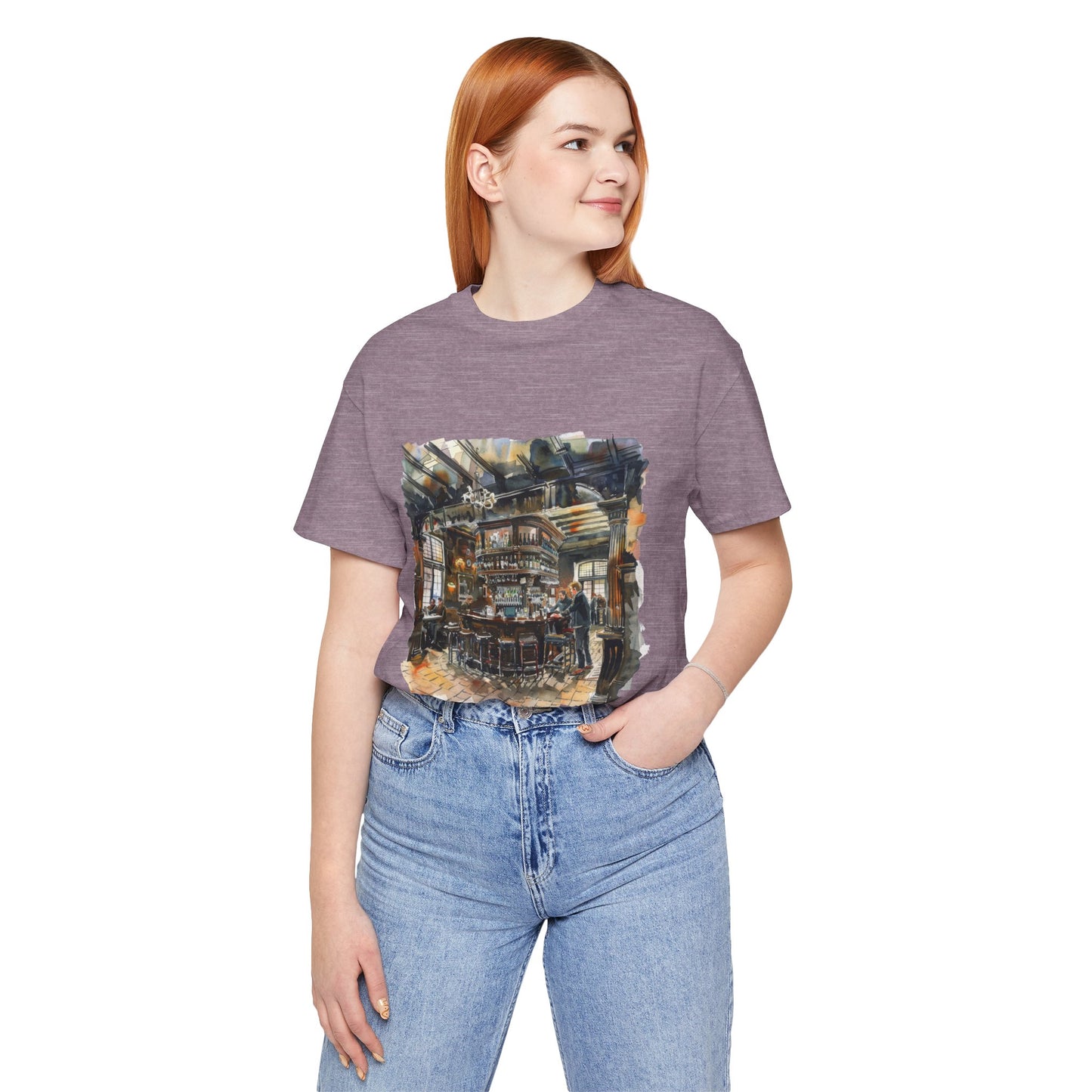 Unisex Jersey Short Sleeve Tee - The Local Spot - Authentic British Pub Vibes
