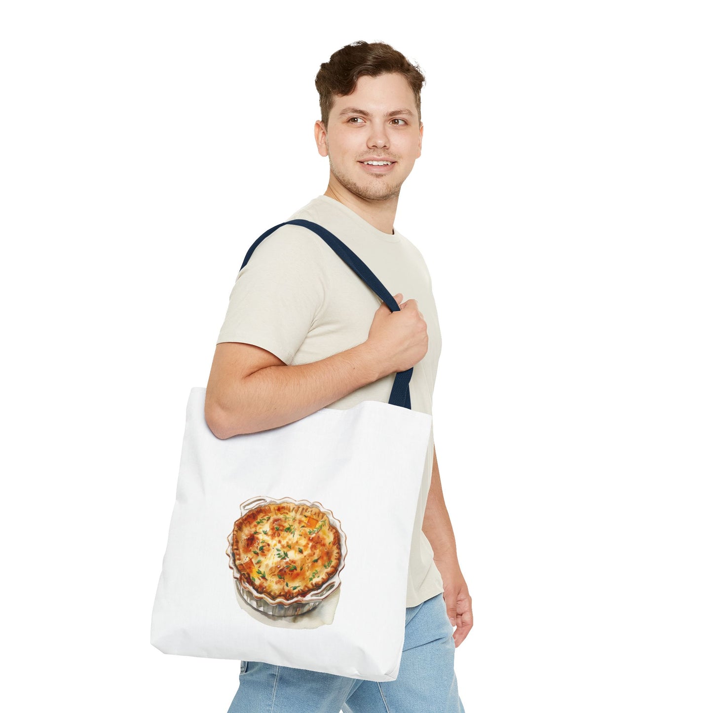 Quirky Pizza Tote Bag, Funny Grocery Bag, Foodie Gift, Kitchen Lover Accessory, Mother's Day, Summer Picnic Essentials