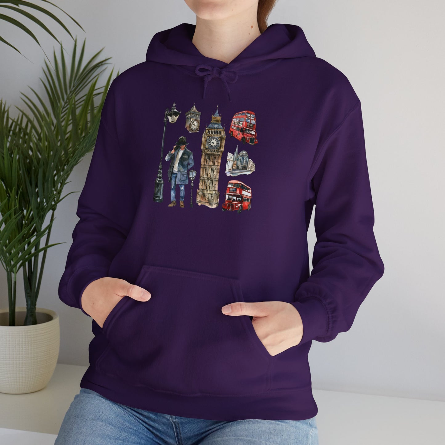 Unisex Heavy Blend™ Hooded Sweatshirt - Pints and Stories - Life at a British Pub