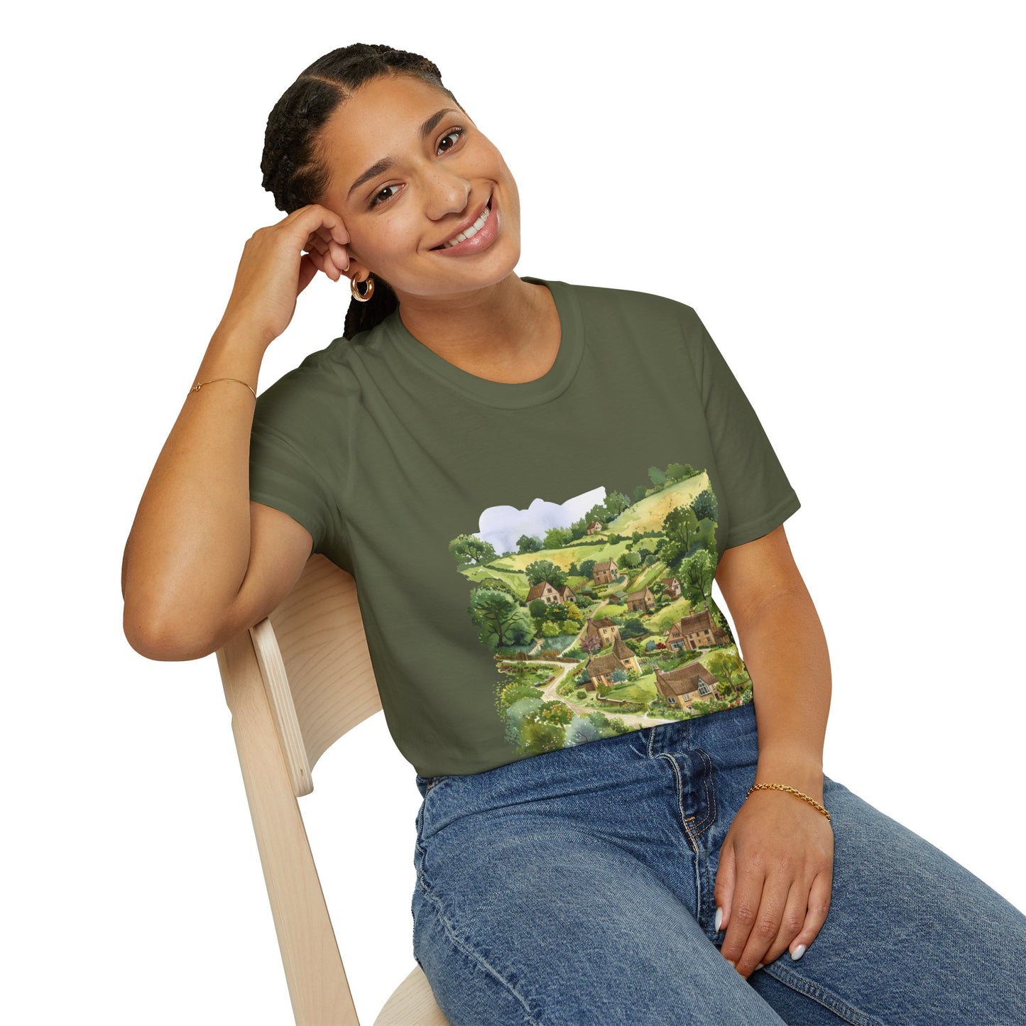 Unisex Softstyle T-Shirt - Embracing Classic British Charm and Style