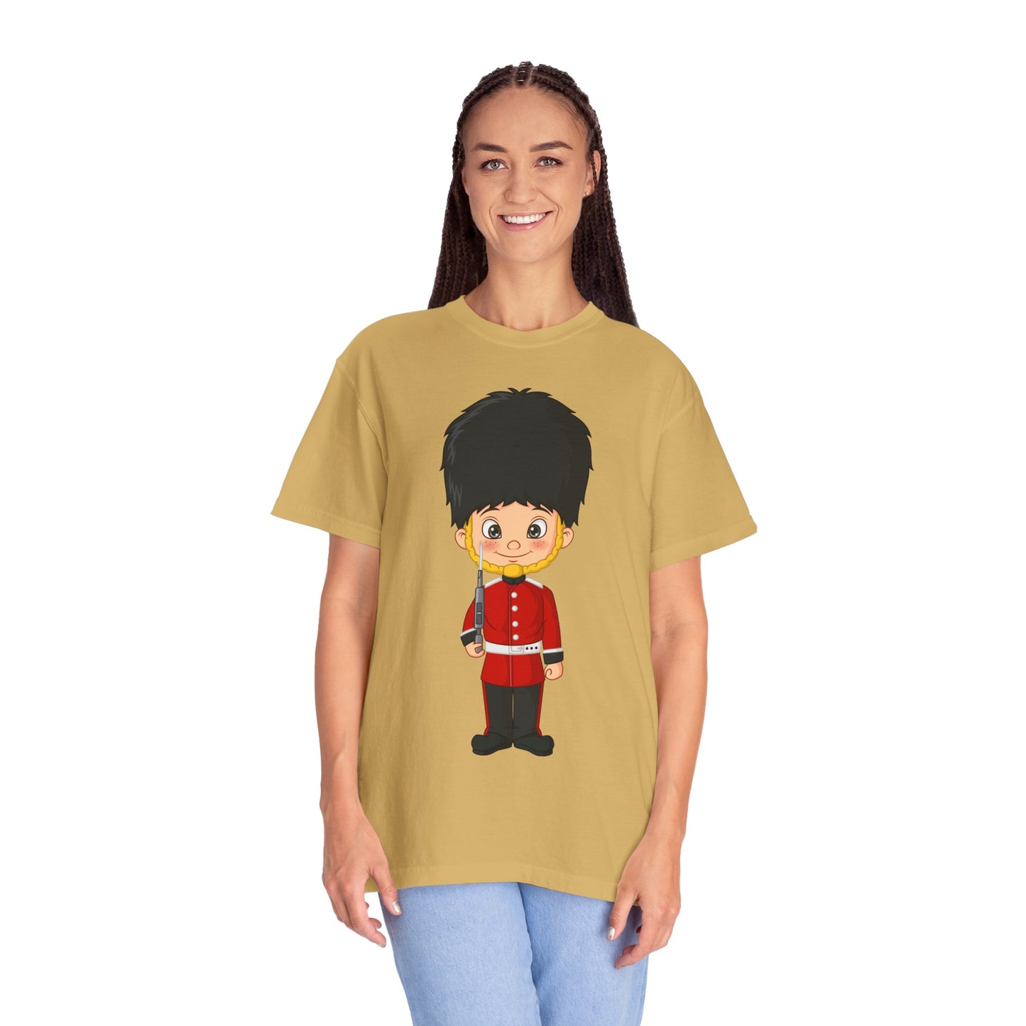 Unisex Garment-Dyed T-shirt - Bodmin’s Brave - The Iconic Red Jacket