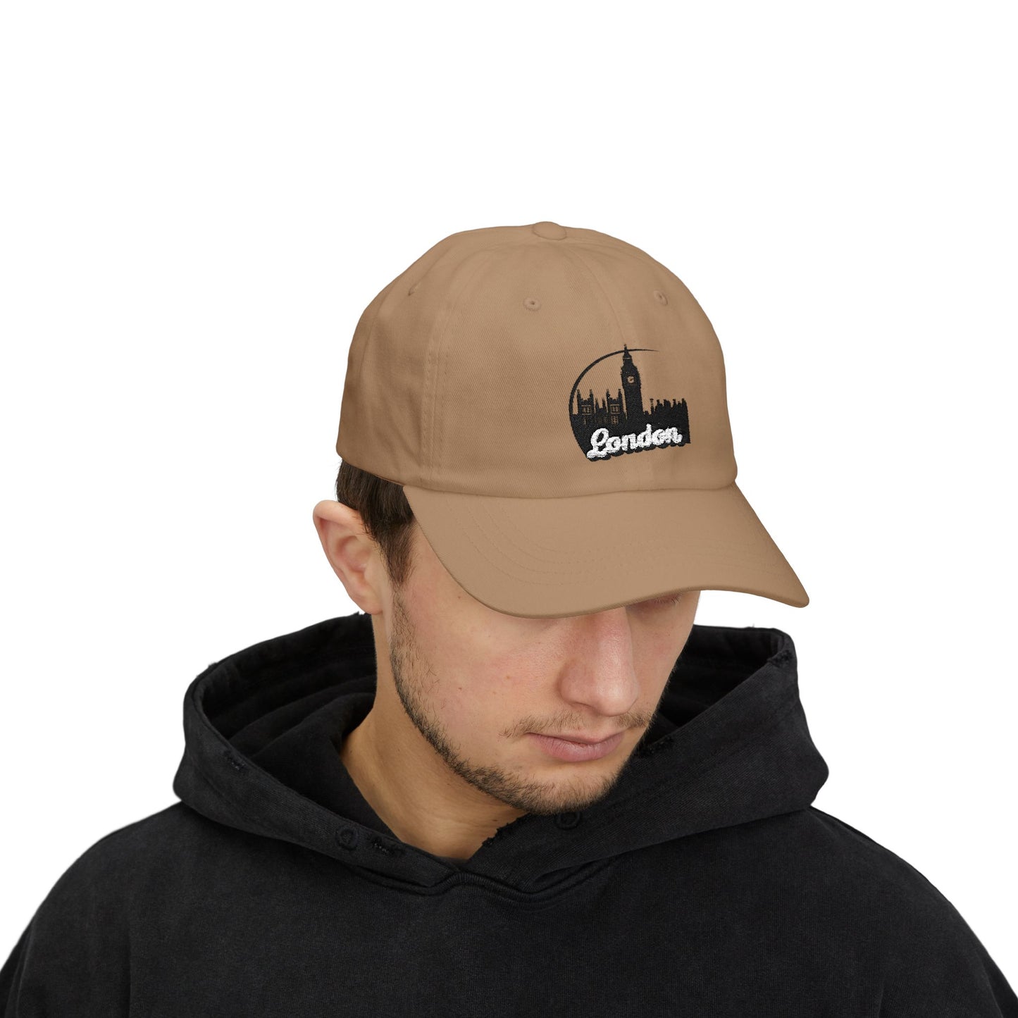 London Skyline Classic Dad Cap, Unisex Baseball Hat, Travel Gift, Casual Fashion, Outdoor Accessory, Men and Women’s Cap