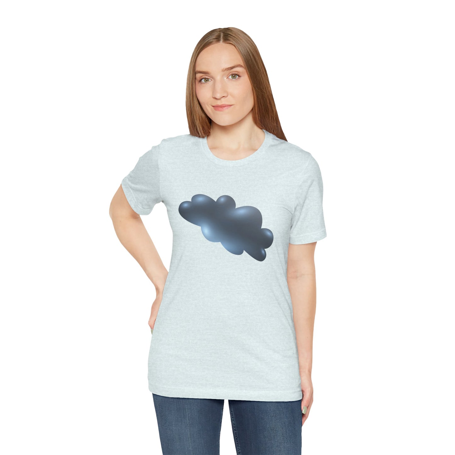 Unisex Jersey Short Sleeve Tee - Serene Cloudscape - Dreamy Cloud