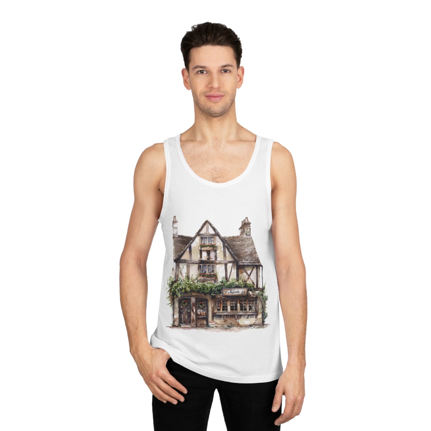 Unisex Softstyle™ Tank Top - Timeless British Architecture