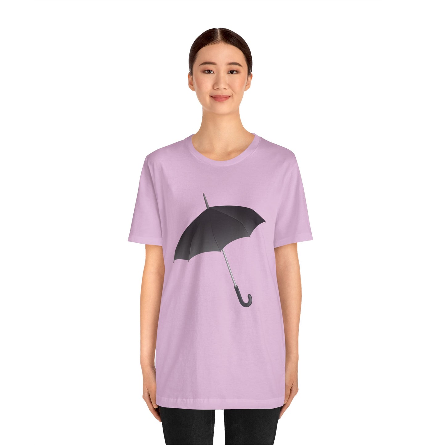 Unisex Jersey Short Sleeve Tee - Regal Royal Umbrella - Elegant and Majestic