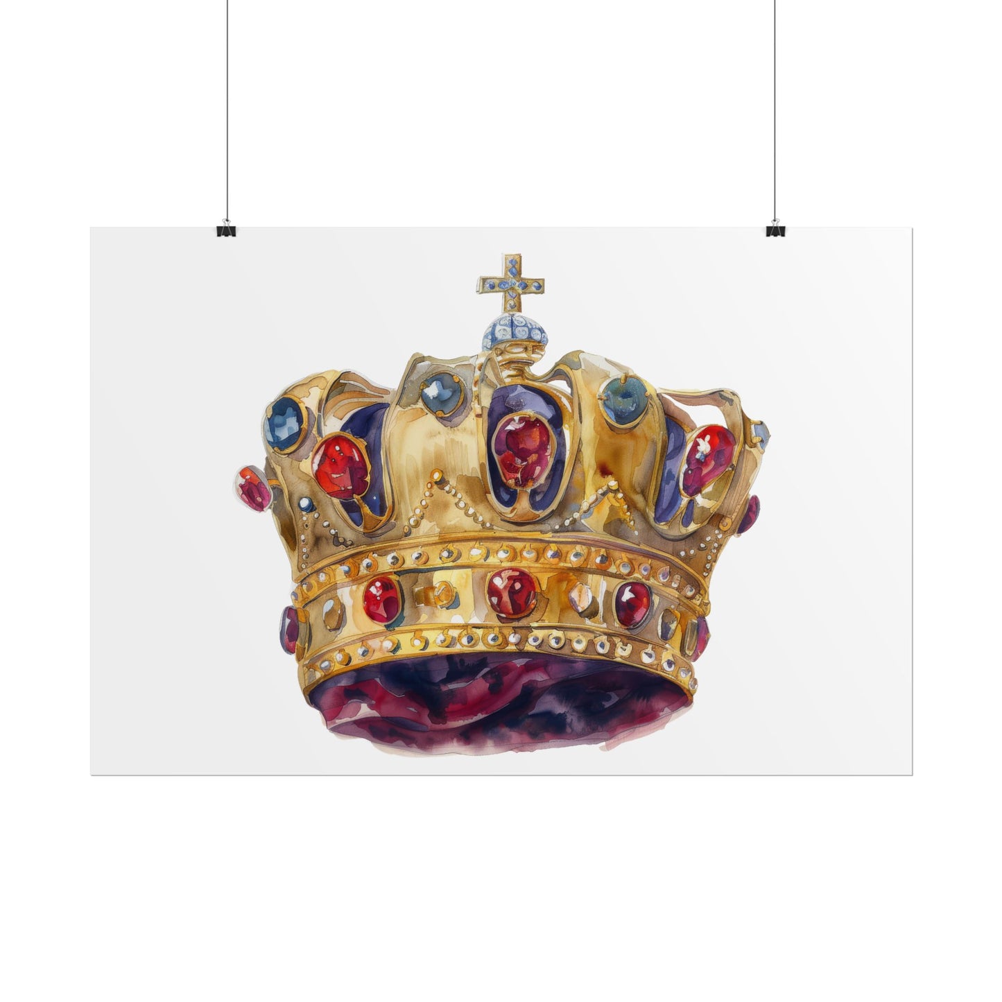 Crown Rolled Posters