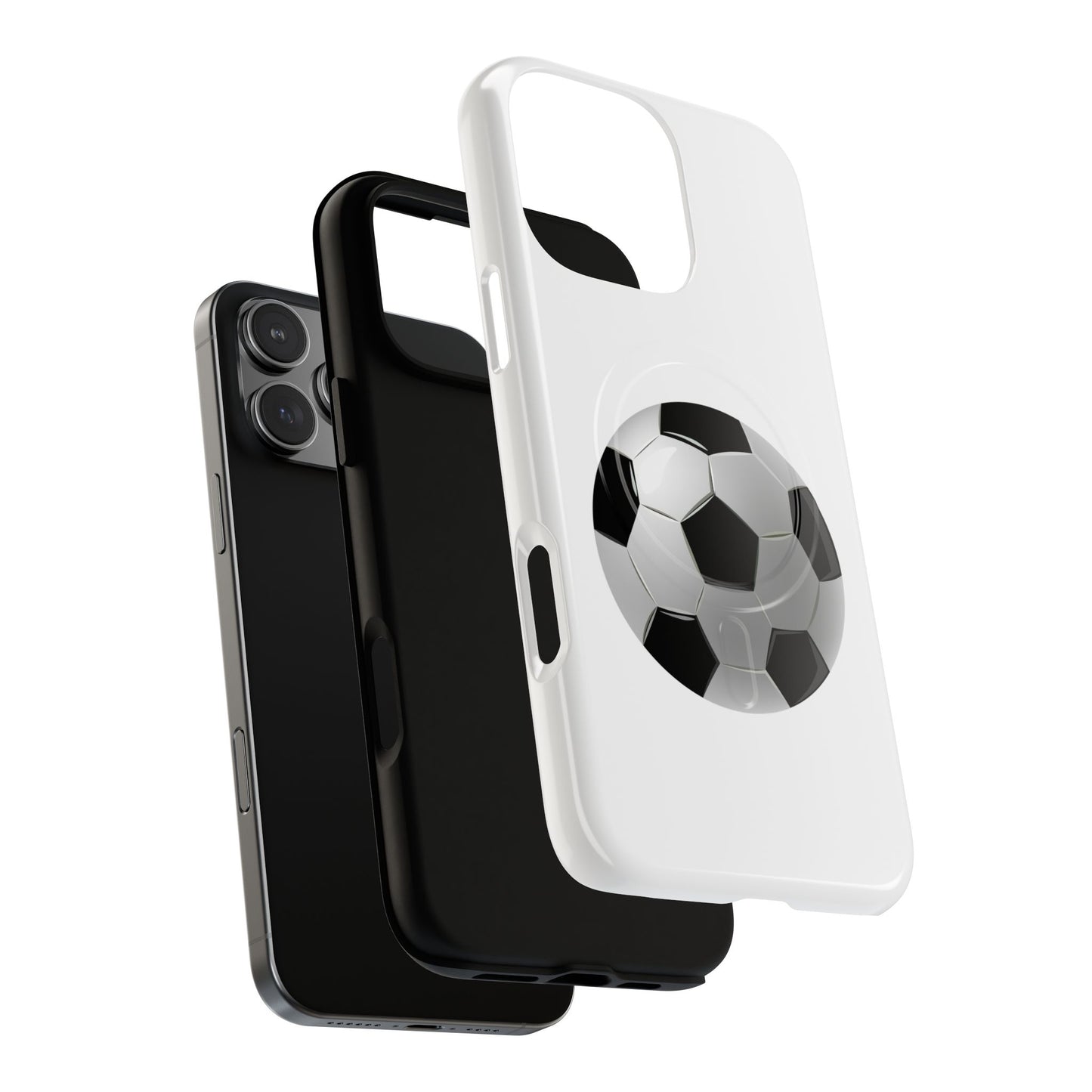 Durable Soccer Phone Case for Sports Lovers, Magnetic Phone Cover, Gift for Athletes, Soccer Fan Accessory, Sports Team Merchandise