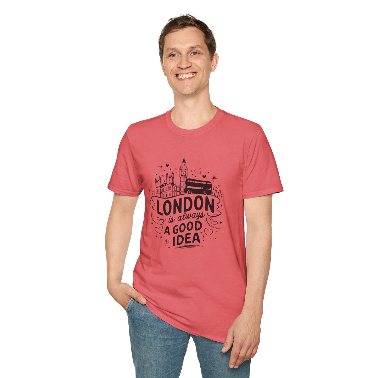 Unisex Softstyle T-Shirt Cozy - London is Always a good idea
