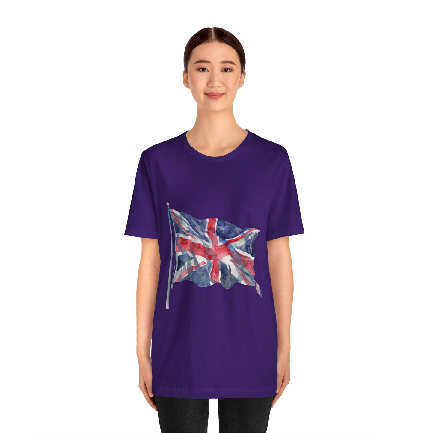 Unisex Jersey Short Sleeve Tee - British Flag - Iconic Union Jack Design