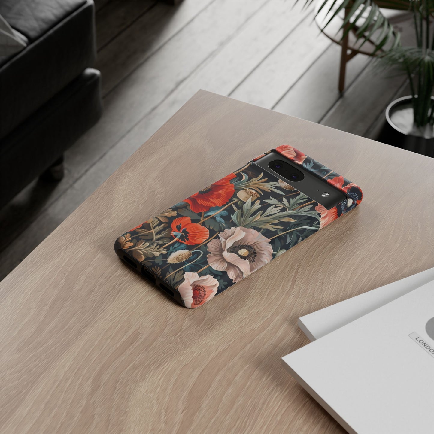 Floral Phone Case - Tough Cases, Flower Design, Chic Tech Accessories, Stylish Gifts, Unique Phone Protectors