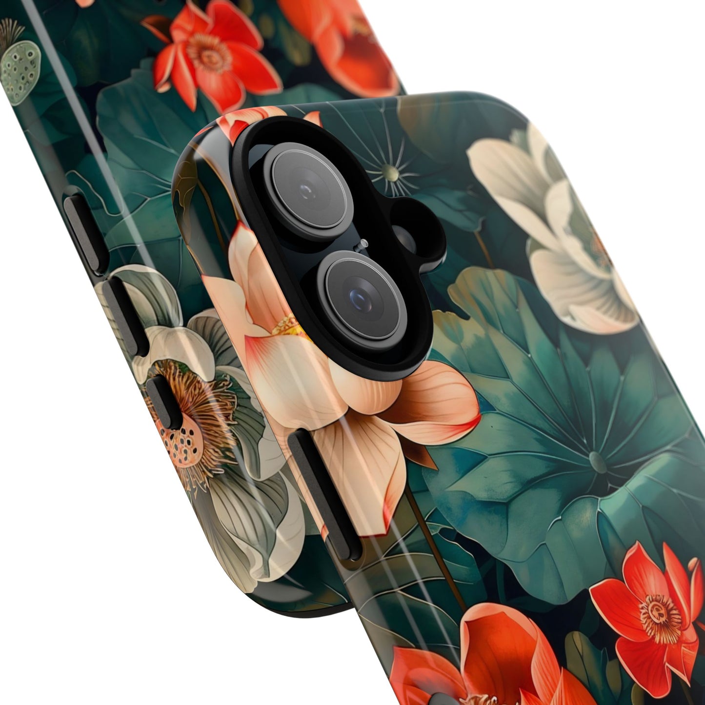 Flower Phone Case, Floral Phone Cover, Tough Case for Floral Lovers, Gift for Her, Stylish Tech Accessories