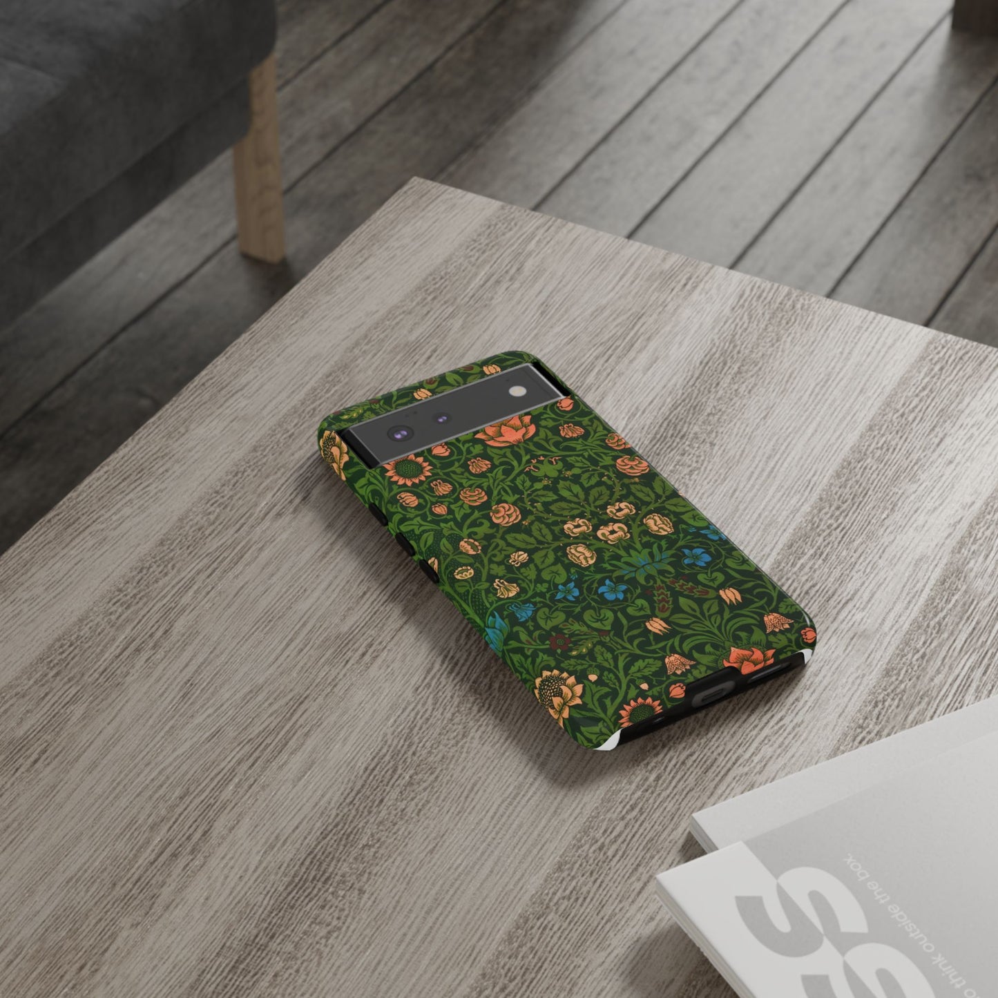 Crimson Leaf Whirl – Phone Case - Tough Cases