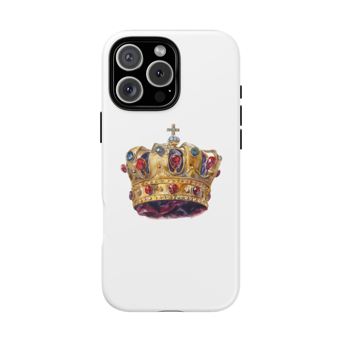 Royal Crown Phone Case | Tough Phone Cases, Stylish Accessories, Gift for Her, Birthday Present, Royalty Vibe