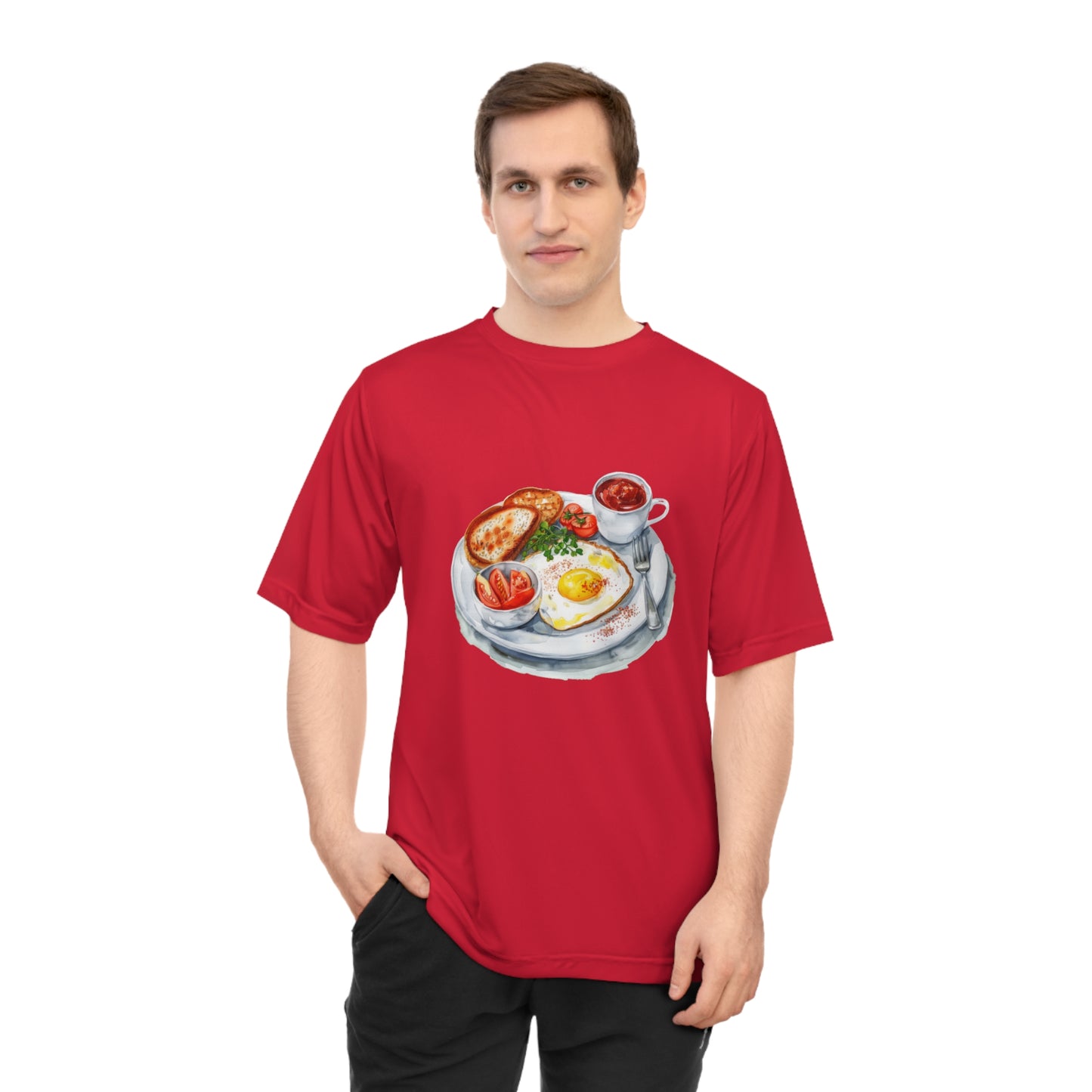 Unisex Zone Performance T-shirt - Savory Classics and Traditional Delights