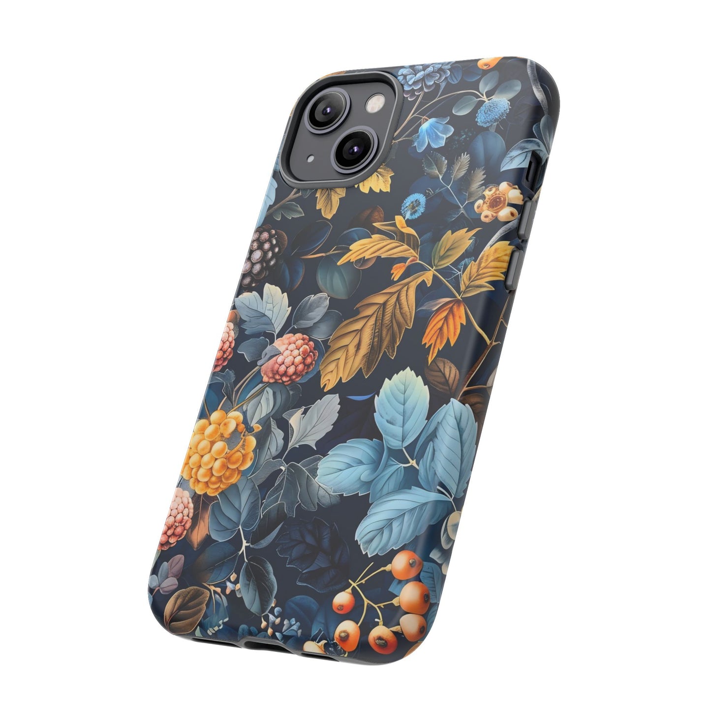 Floral iPhone Case, Tough Phone Cover, Nature-inspired Accessory, Gift for Her, Trendy Protection Case
