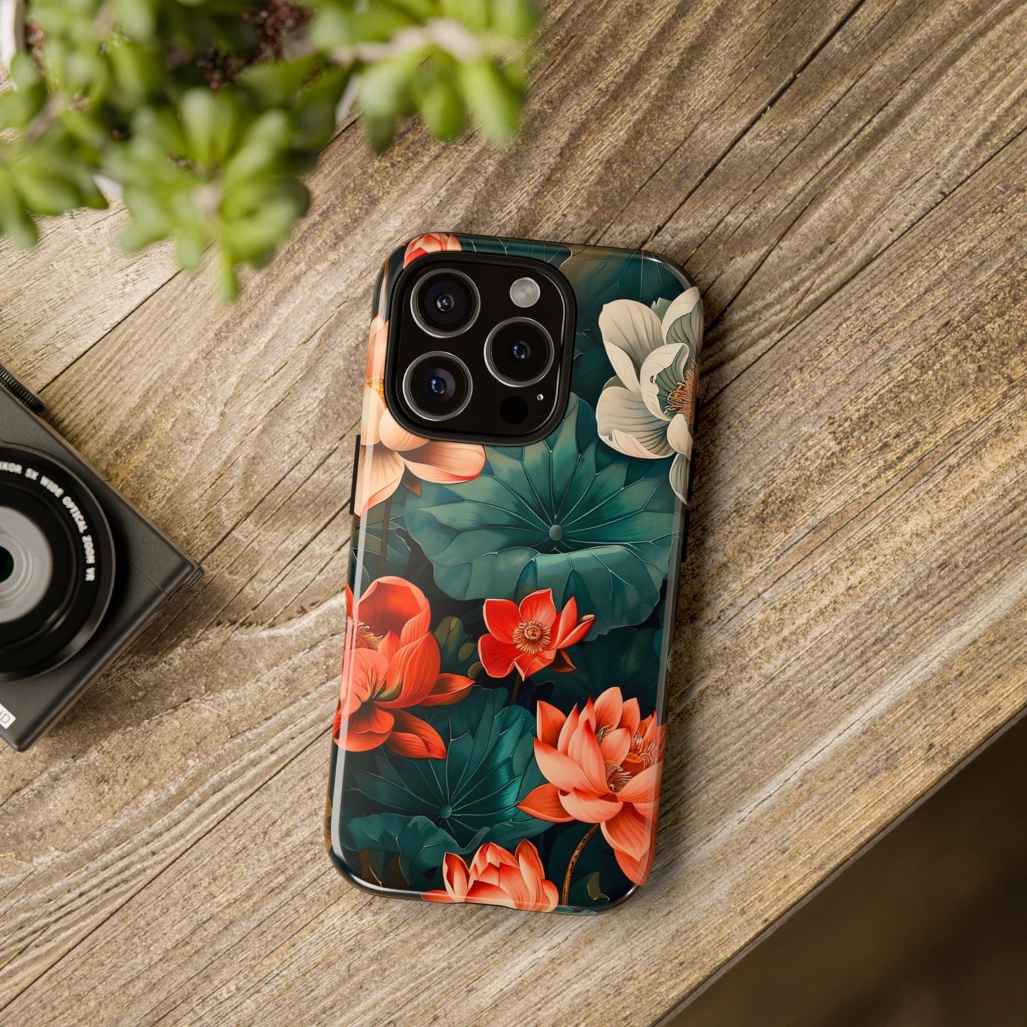 Flower Phone Case, Floral Phone Cover, Tough Case for Floral Lovers, Gift for Her, Stylish Tech Accessories