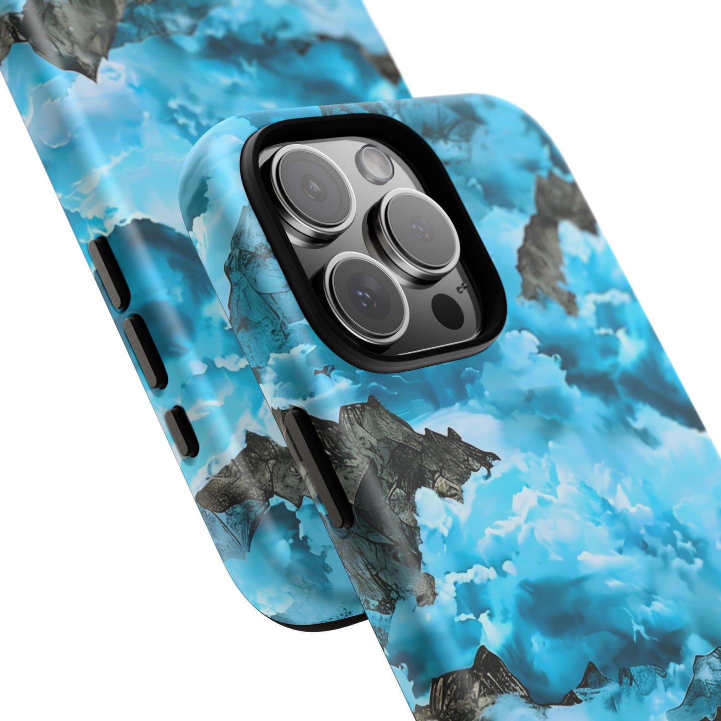 Mountain Wave Phone Case - Adventure Gear, Outdoor Gifts, Stylish Cases, Trendy Accessories, Nature Lovers