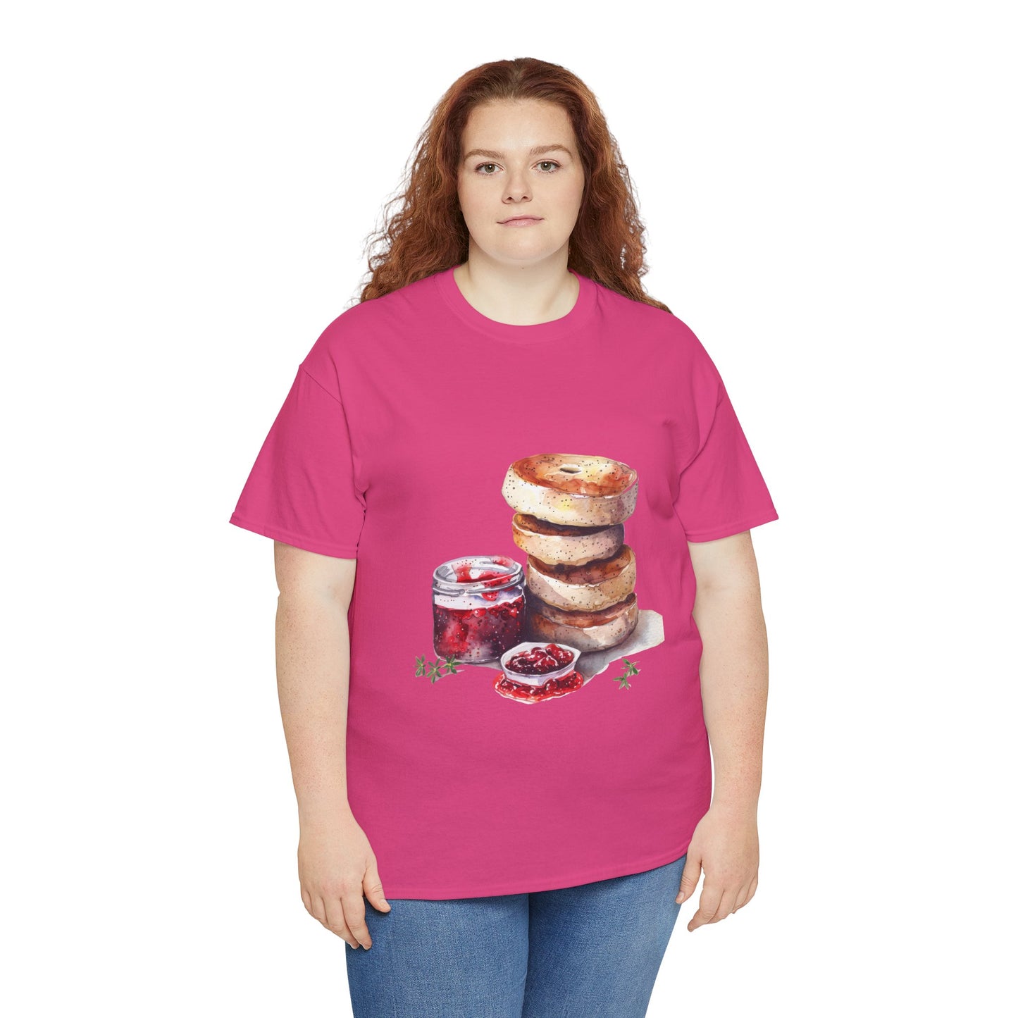 Unisex Heavy Cotton Tee - A Taste of Tradition - Iconic British Cuisine