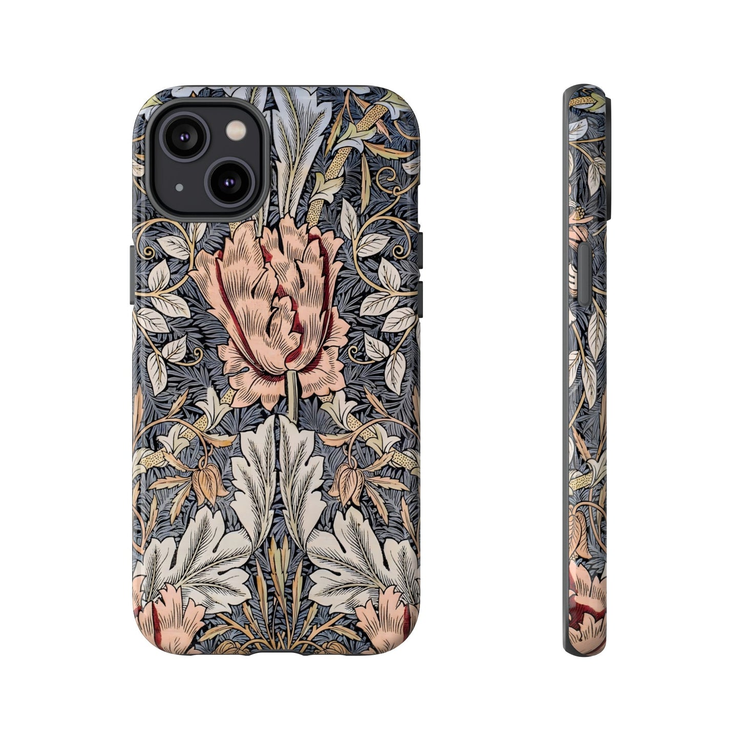 Floral Phone Case, Tough Cases for Stylish Protection, Flower Design, Gift for Her, Phone Accessories, Trendy Mobile Covers