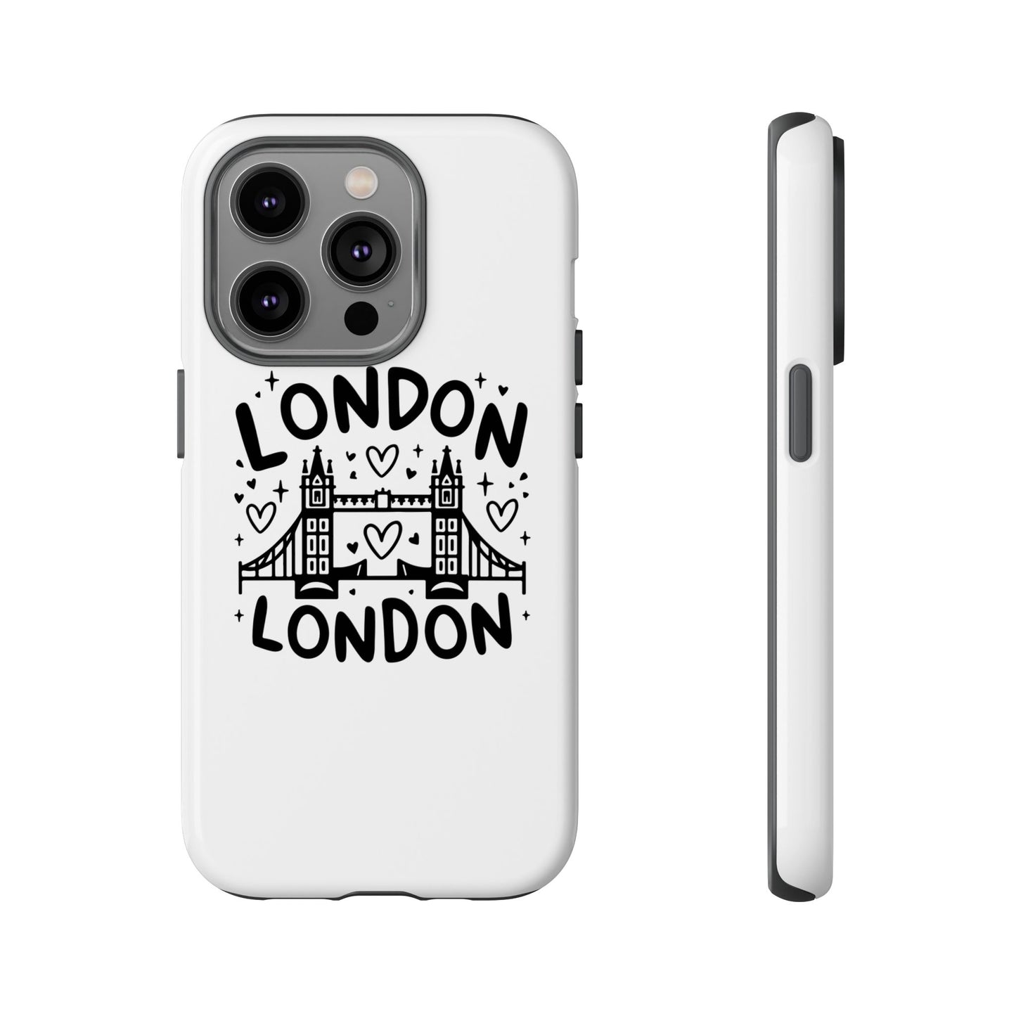 Love London Bridge Phone Case, Tough Cases for London Lovers, Cute Protection, Travel Gift, Phone Accessory, Design with Love