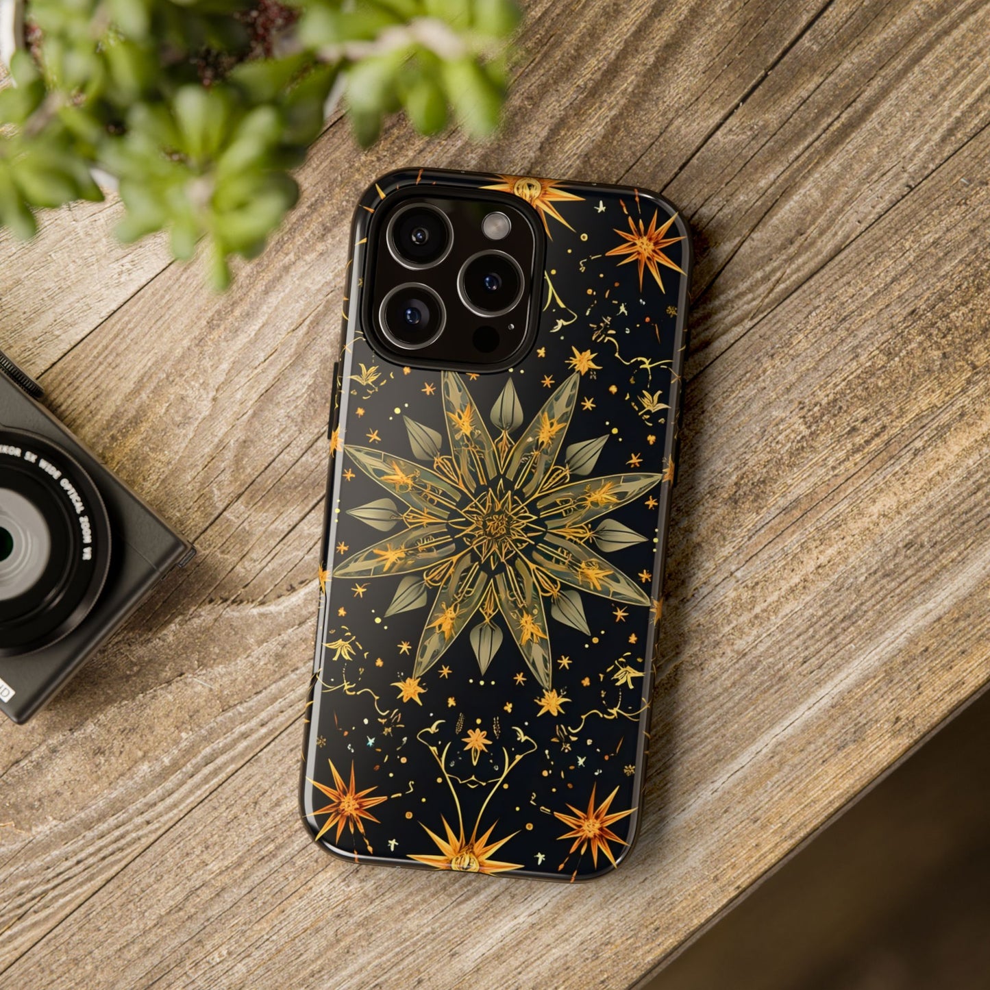 Celestial Phone Case - Tough Cases, Starry Design, Galaxy Accessory, Gift for Stargazers, Cosmic Protection