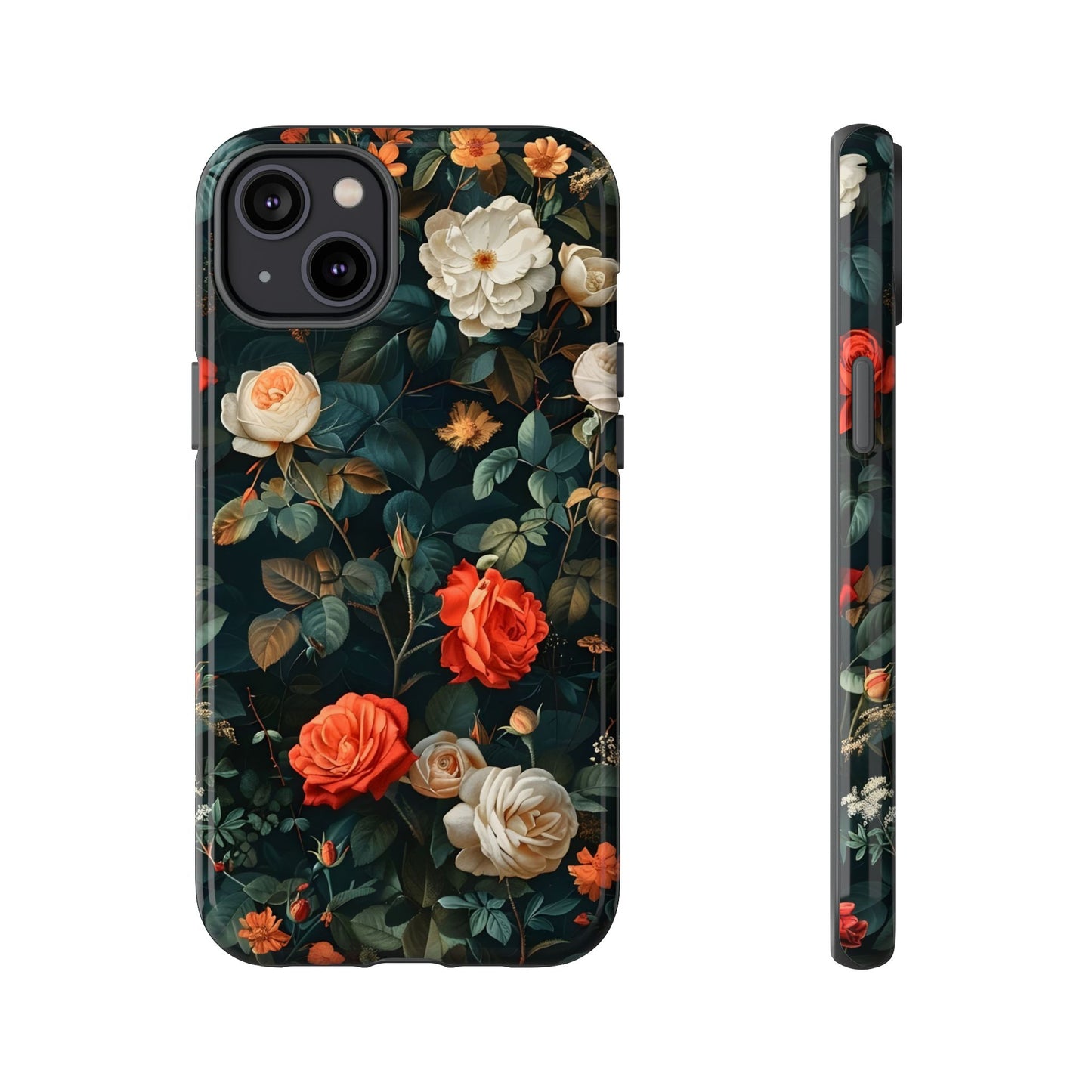 Floral Phone Case | Tough Cases with Elegant Design | Gift for Her, Mother's Day, Birthdays, Personalized, Trendy Tech Accessories