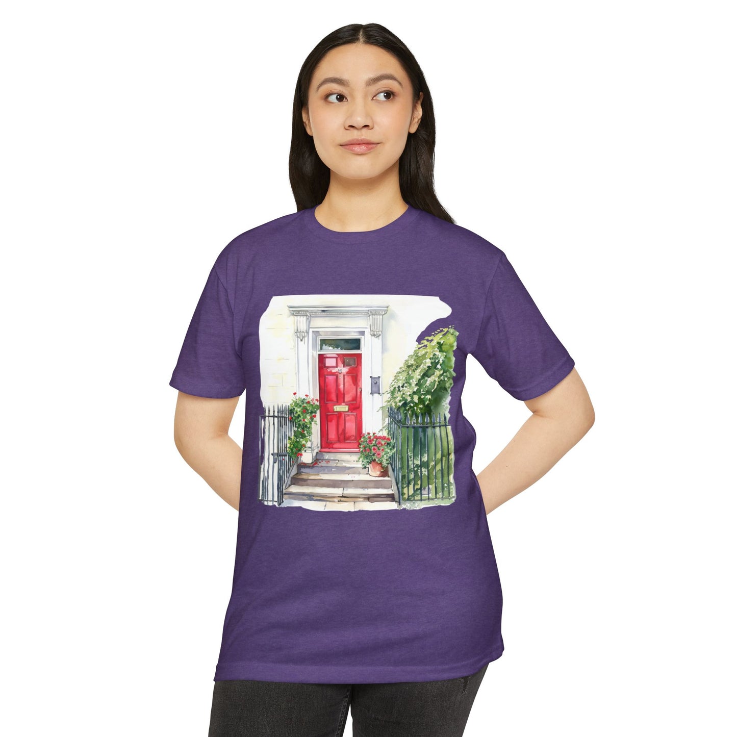 Unisex CVC Jersey T-shirt - Scenic Landscapes and Natural Beauty