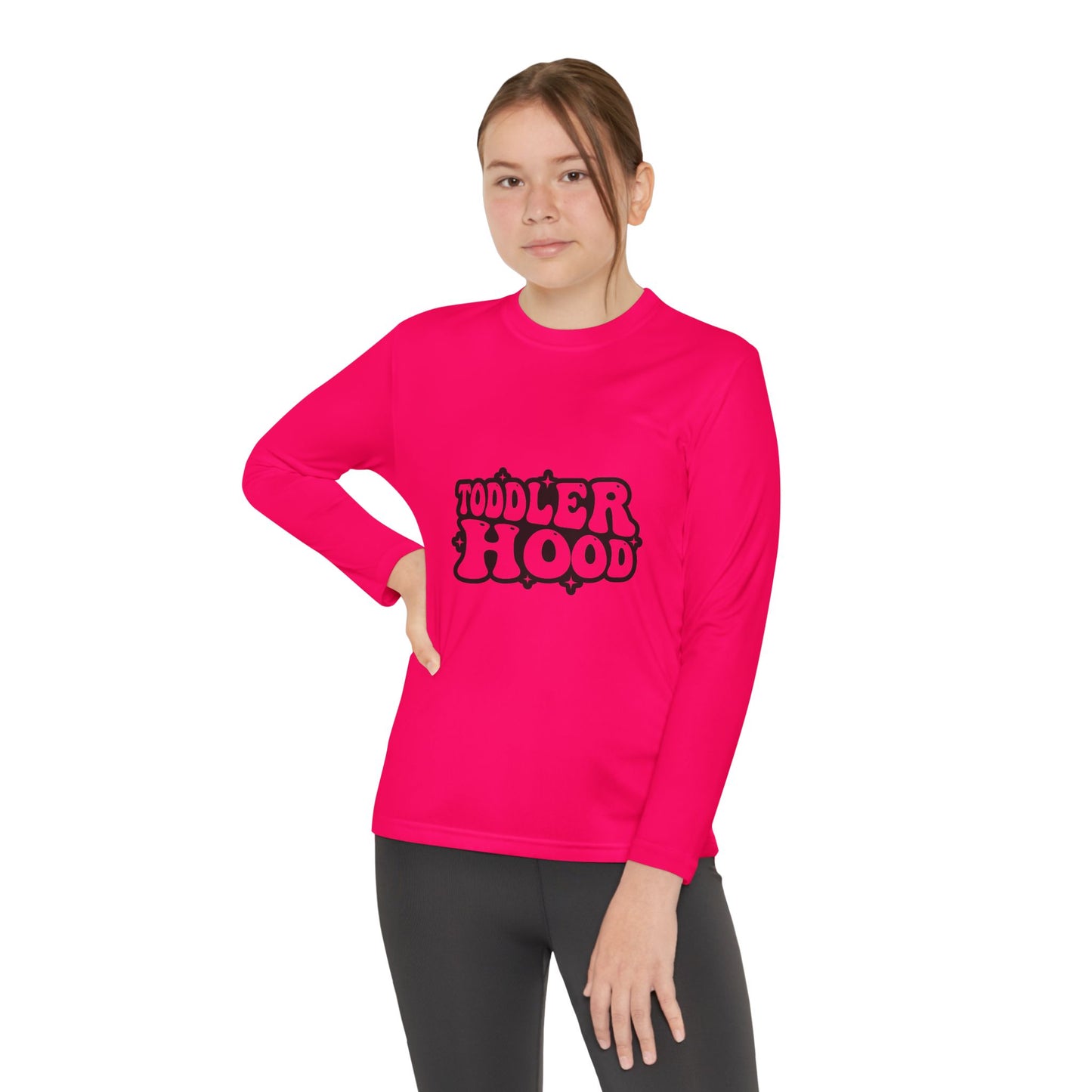 Toddler Hood Long Sleeve Tee - Cool & Comfortable Kids Shirt