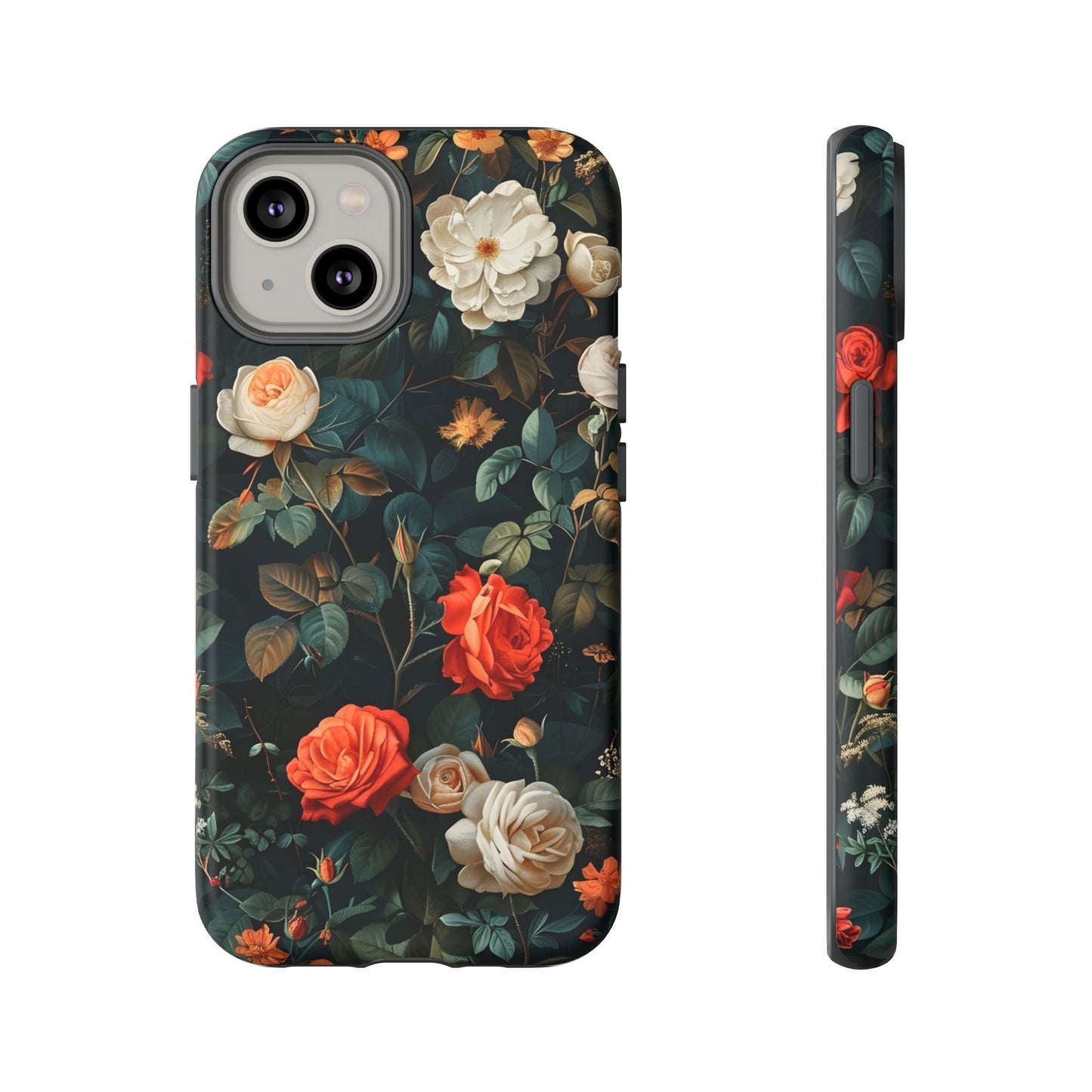 Floral Phone Case | Tough Cases with Elegant Design | Gift for Her, Mother's Day, Birthdays, Personalized, Trendy Tech Accessories