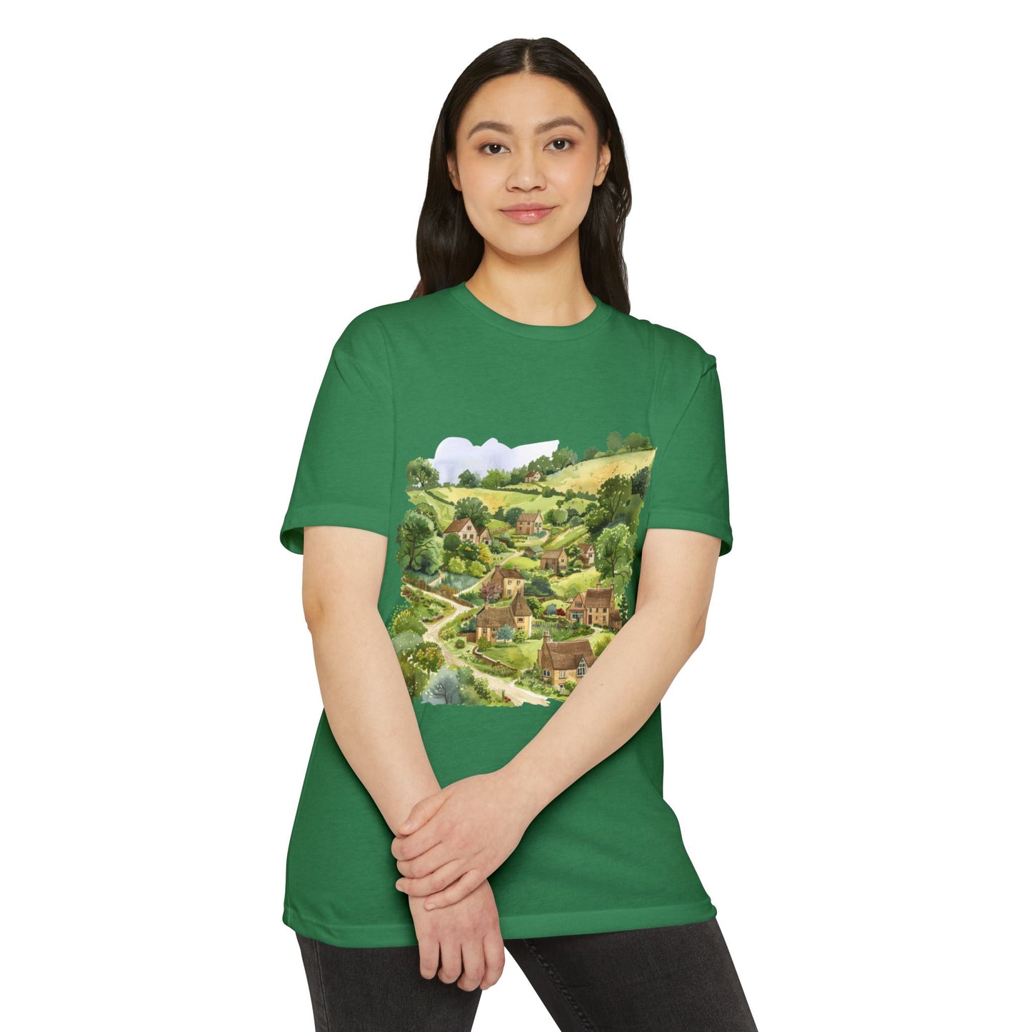 Unisex CVC Jersey T-shirt - British Nature