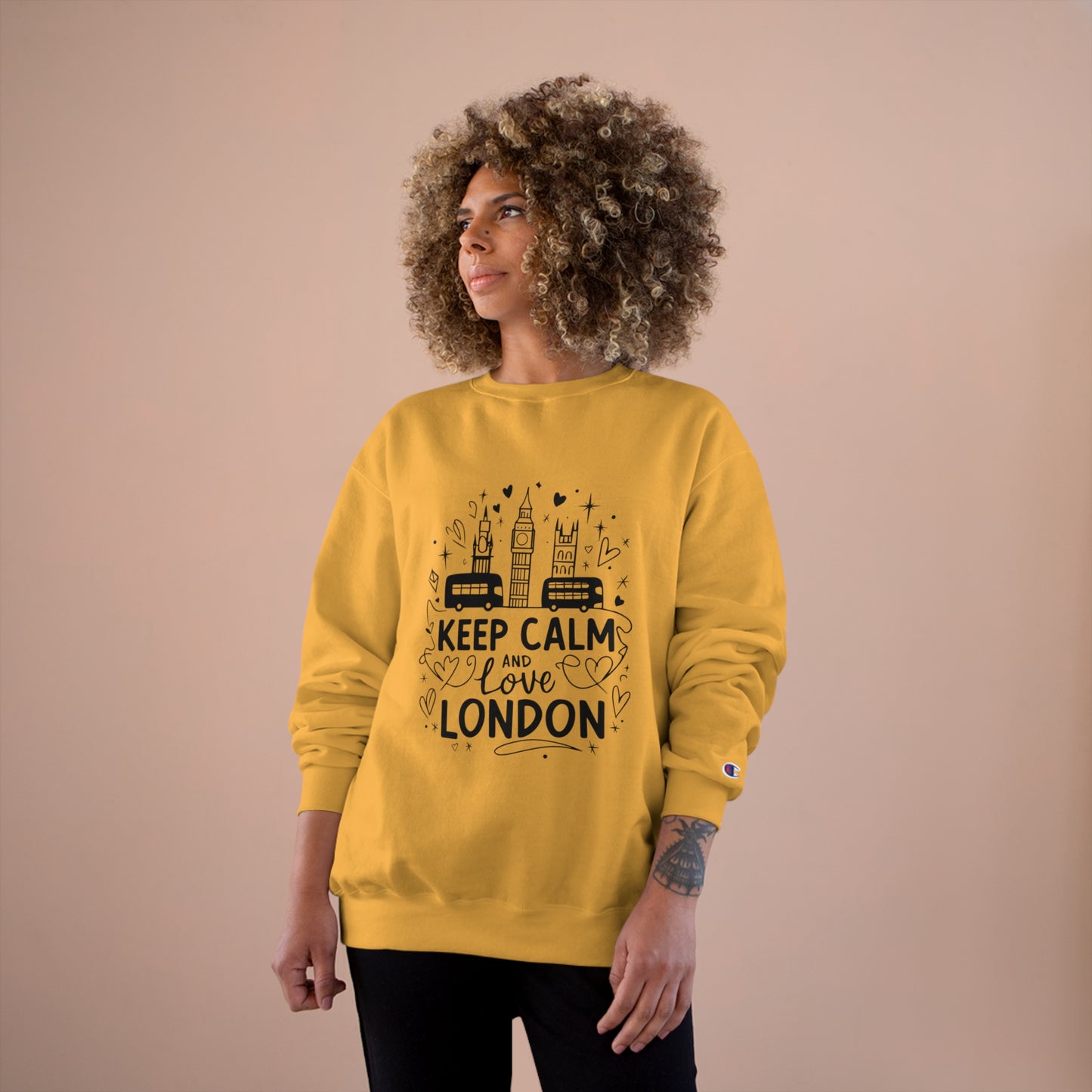 Champion Sweatshirt - Keep calm and love London