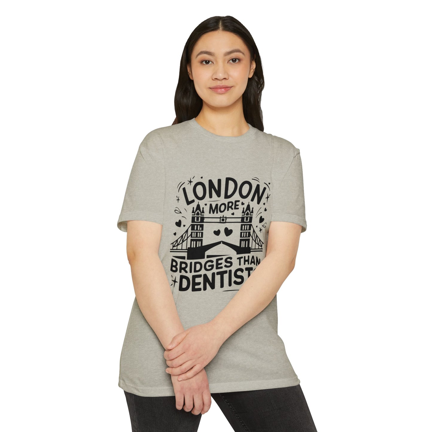 Unisex CVC Jersey T-shirt - London is having more Bridges