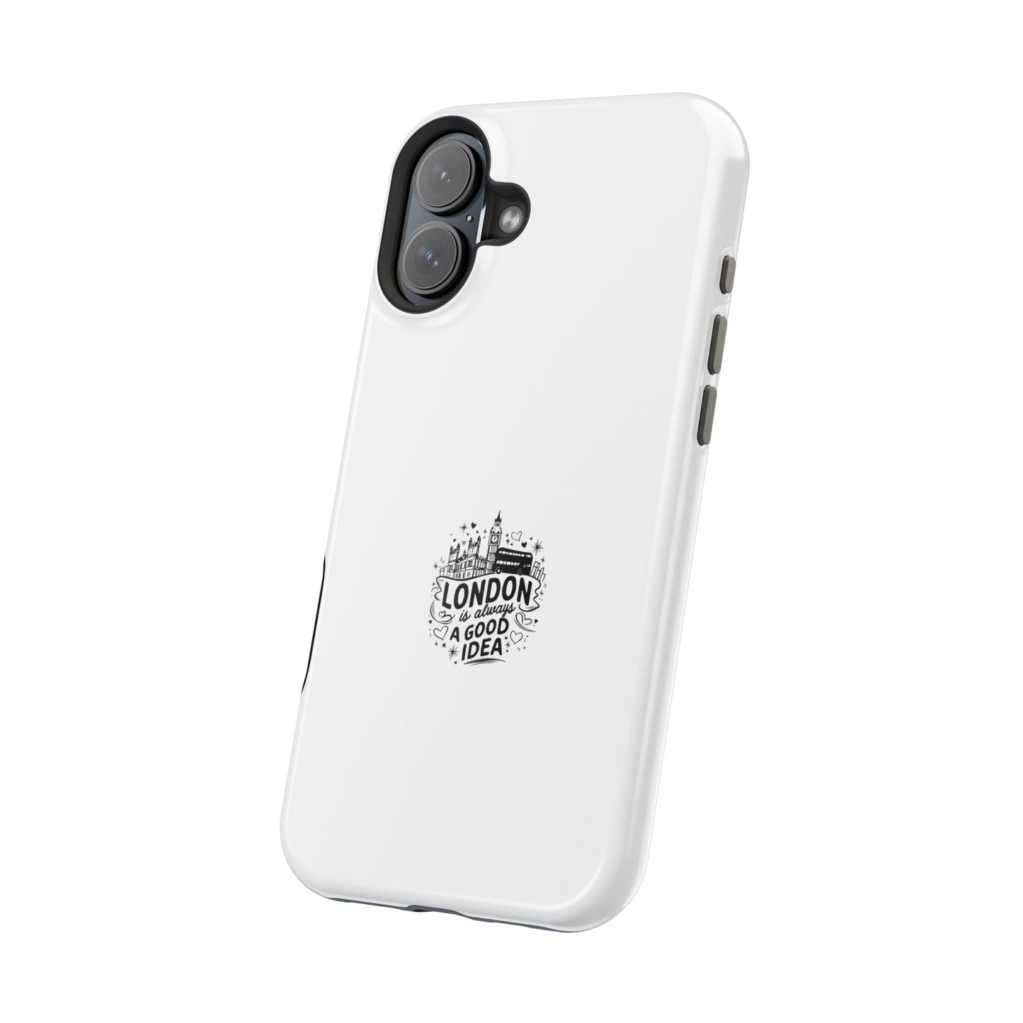 London Good Idea Magnetic Phone Case, Travel Accessories, Unique Gift, Phone Cover, London Souvenir, Custom Case