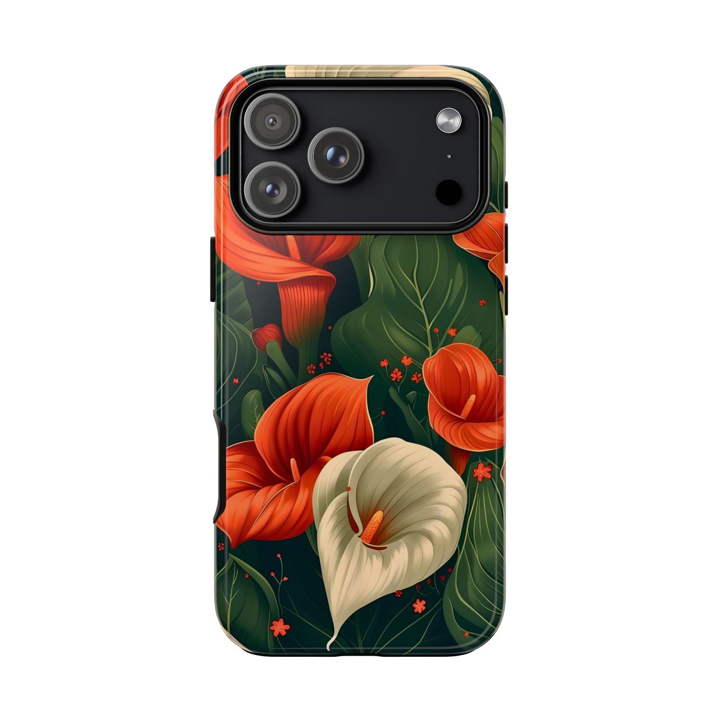 Floral Phone Case, Tough Cases for Stylish Protection, Gift for Her, Nature Lovers, Phone Accessories, Trendy Tech