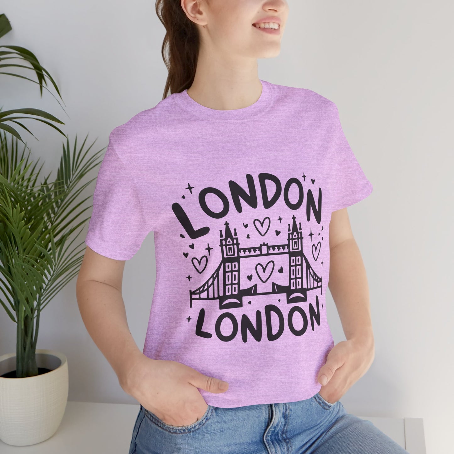 Unisex Jersey Short Sleeve Tee - Love London
