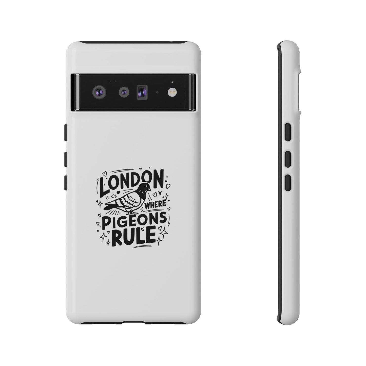 London Pigeons Rule Phone Case – Tough and Stylish Protection for Urban Aficionados