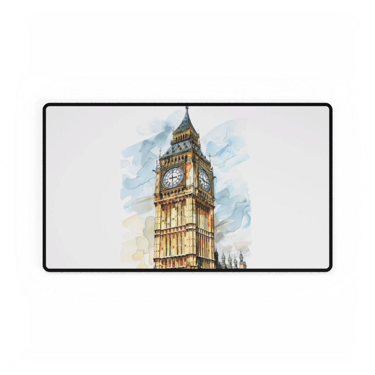 Elegant Big Ben Desk Mat | Office Accessories, Home Office Decor, Gift for Students, Work From Home Essentials, Unique Desk Decor