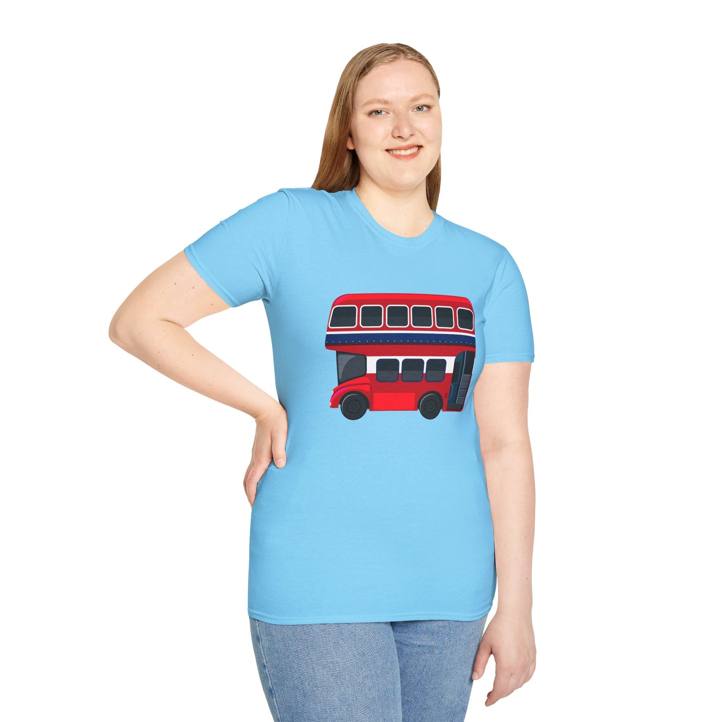Unisex Softstyle T-Shirt - London Transport English Bus