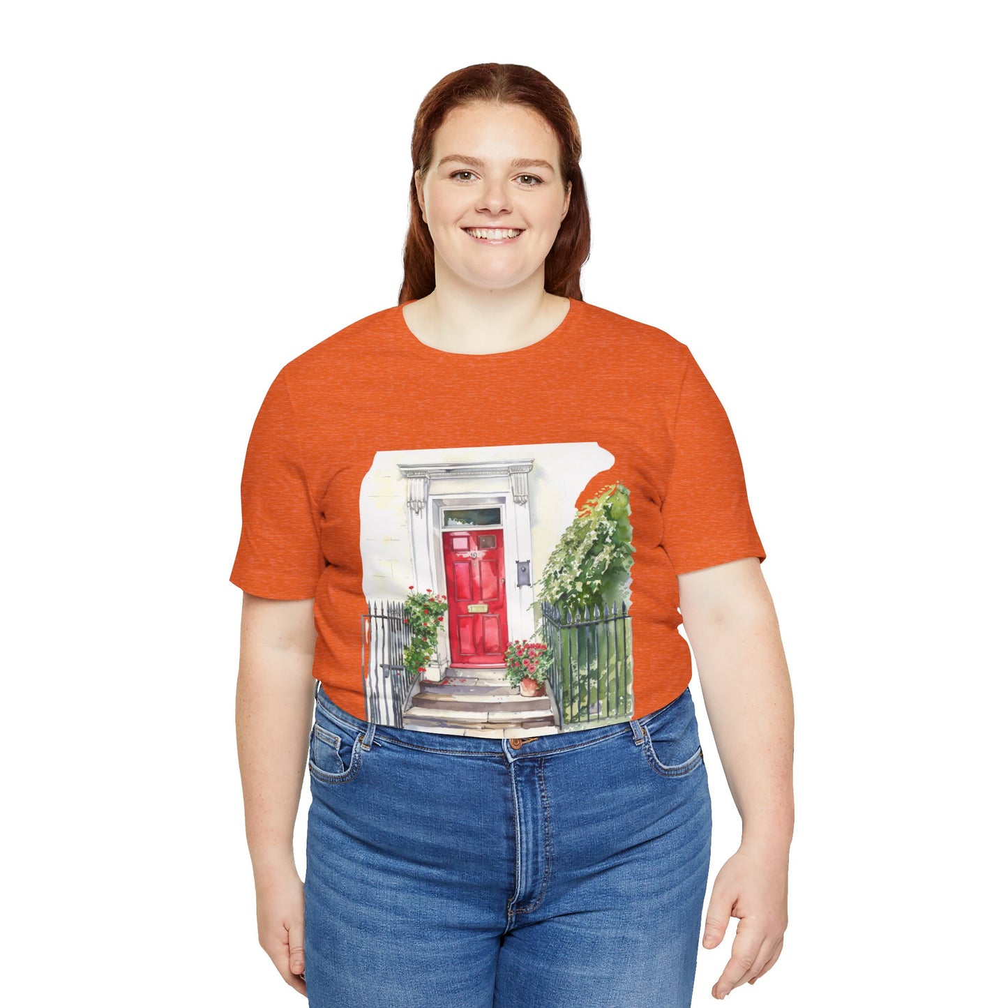 Unisex Jersey Short Sleeve Tee - Greenish British Beauty
