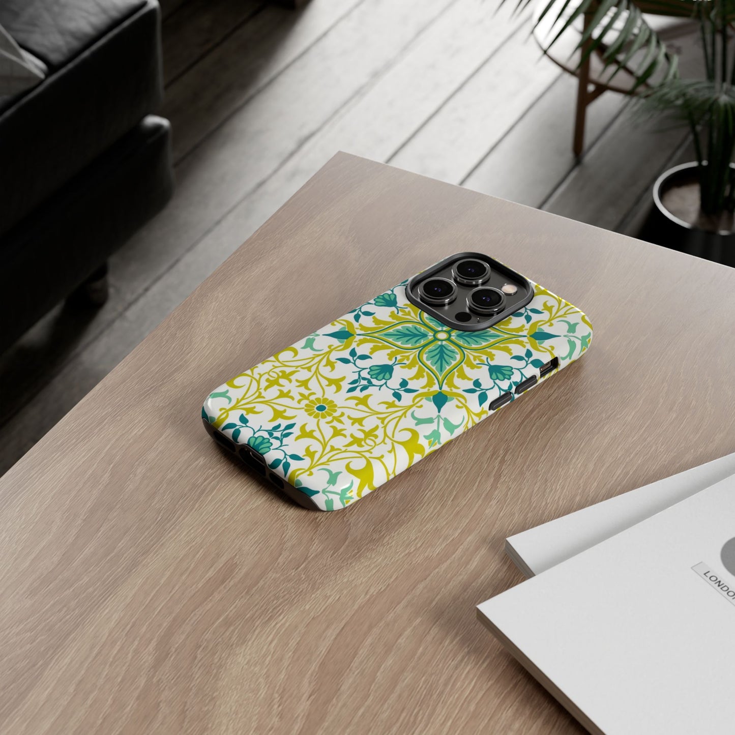 Vibrant Floral Phone Case - Protective Cover for iPhone, Stylish Gadget Accessory, Perfect Gift for Her, Home Decor, Trendy Tech