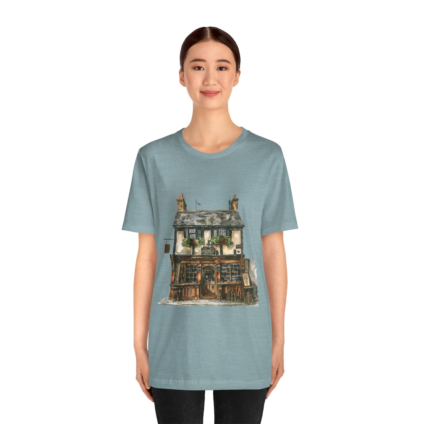 Unisex Jersey Short Sleeve Tee - Charming & Cozy - Life in a British Village House